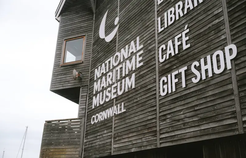 National Maritime Museum Cornwall building in Falmouth