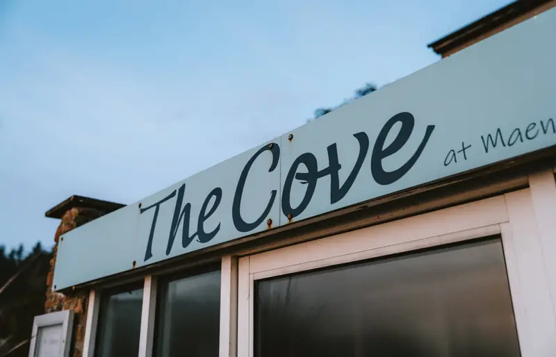The Cove restaurant at Maenporth